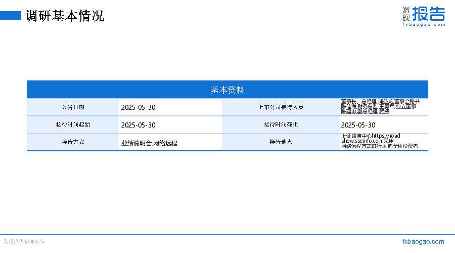 隆达股份机构调研纪要